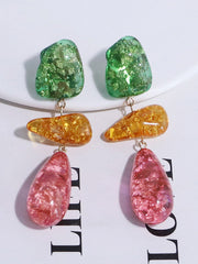 Geometric Drop Earrings