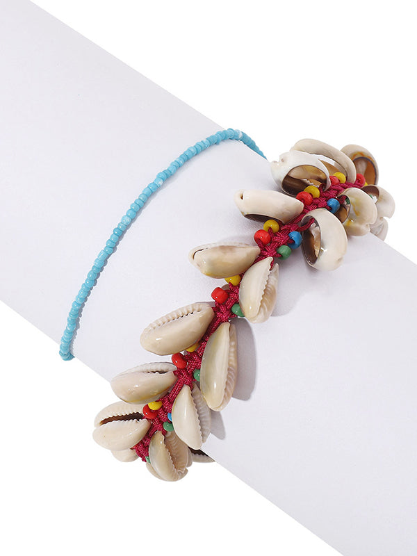 Geometric Conch Anklet