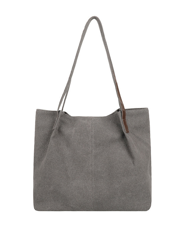 Simple Casual Canvas 3 Colors Bag