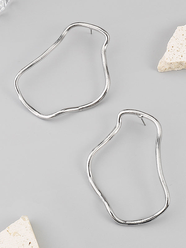 Geometric Normcore Drop Earrings
