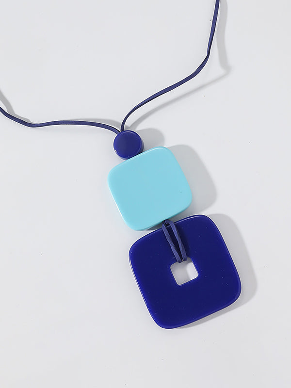 Geometric Necklaces Accessories