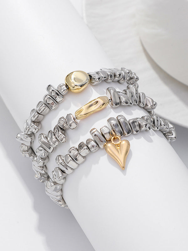 3 Pcs Geometric Bracelet Accessories