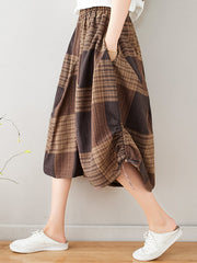 Ethnic Printed Bloomers Cropped Pants