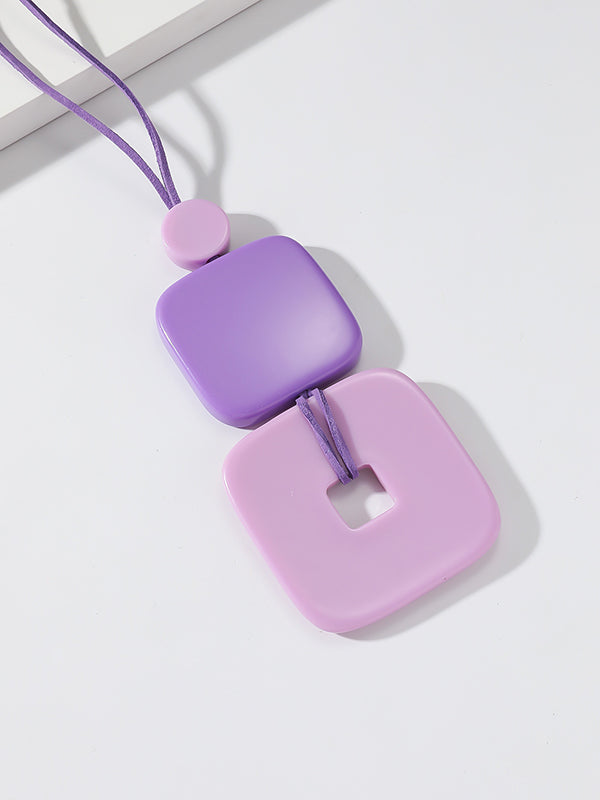 Geometric Necklaces Accessories