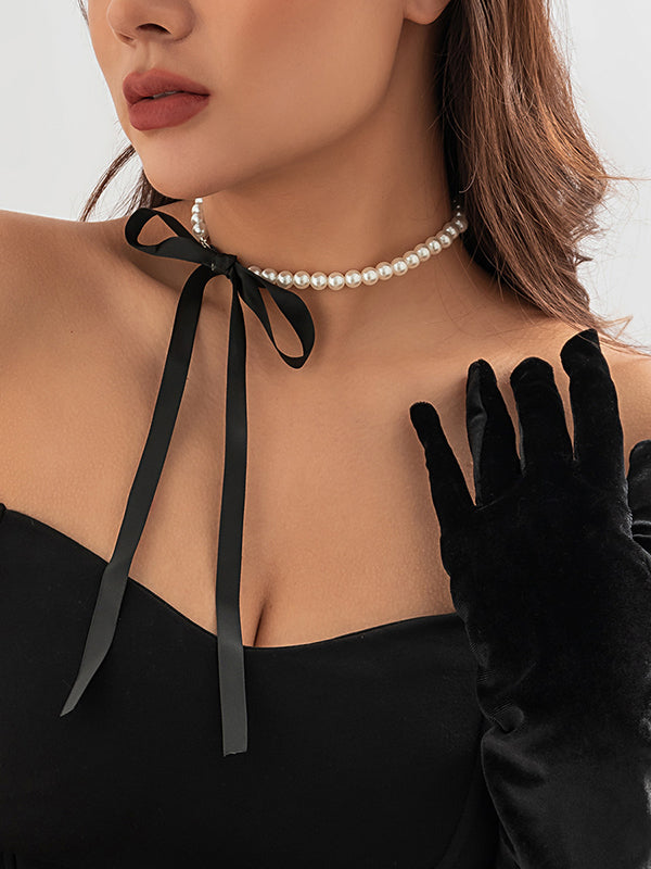 Bowknot Handmade Tied Necklaces Accessories Bracelet Accessories