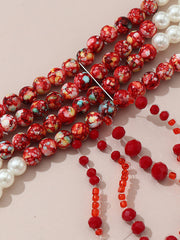 Beaded Contrast Color Necklaces Accessories Dainty Necklace