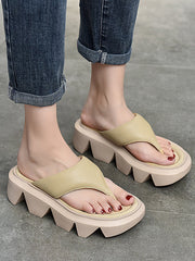 Split-Joint Wedges & Flatform Shoes Slippers