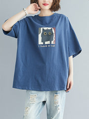 Loose Round Neck T-Shirt