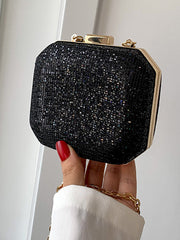 Chains Rhine Stones Crossbody Bags