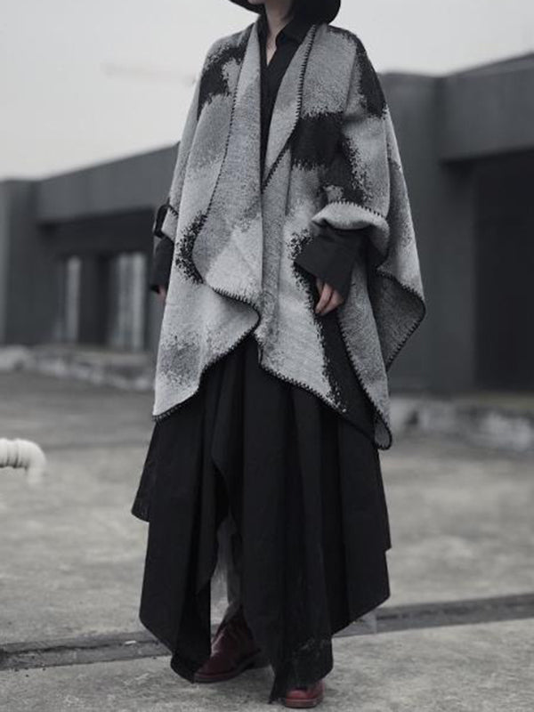 Keep Warm Tie-dyed Velvet Shawl&Scarf