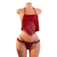 Classical Lace Dudou Belly Band Crotchless