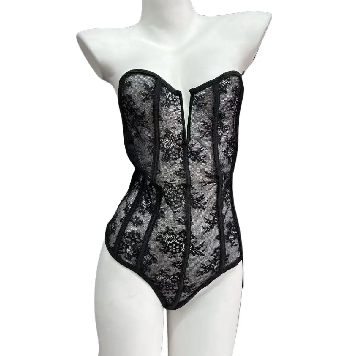 Erotics Western Style Lace Sensual See Through Flirting Alluring Attractive Breathable Premium Exquisite Erotic