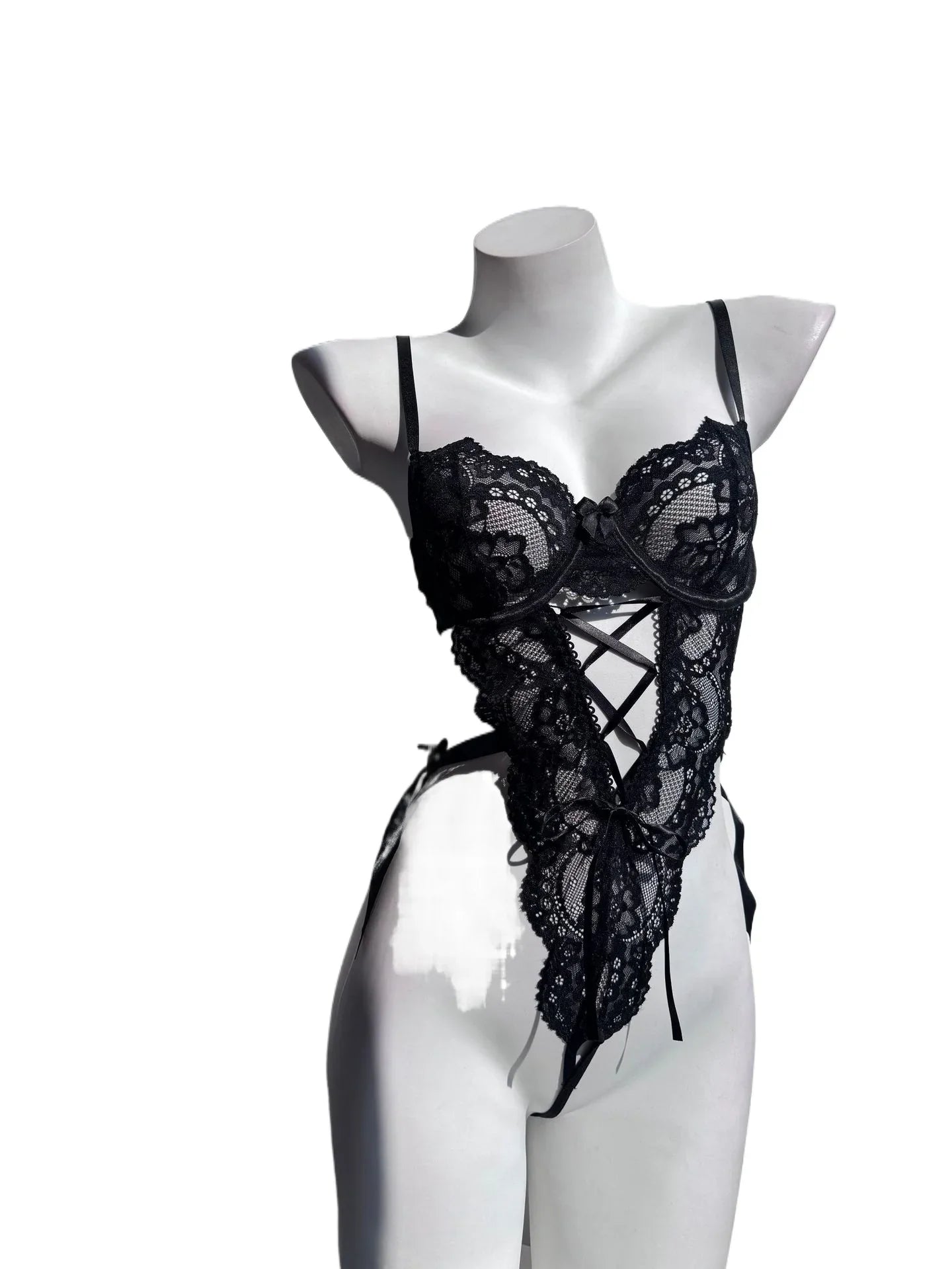 Erotics Western Style Lace Sensual Thin Style See Through Alluring Attractive Breathable Premium Exquisite Erotic