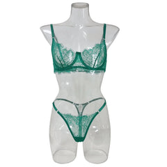 French Style Lace Trim Three Point