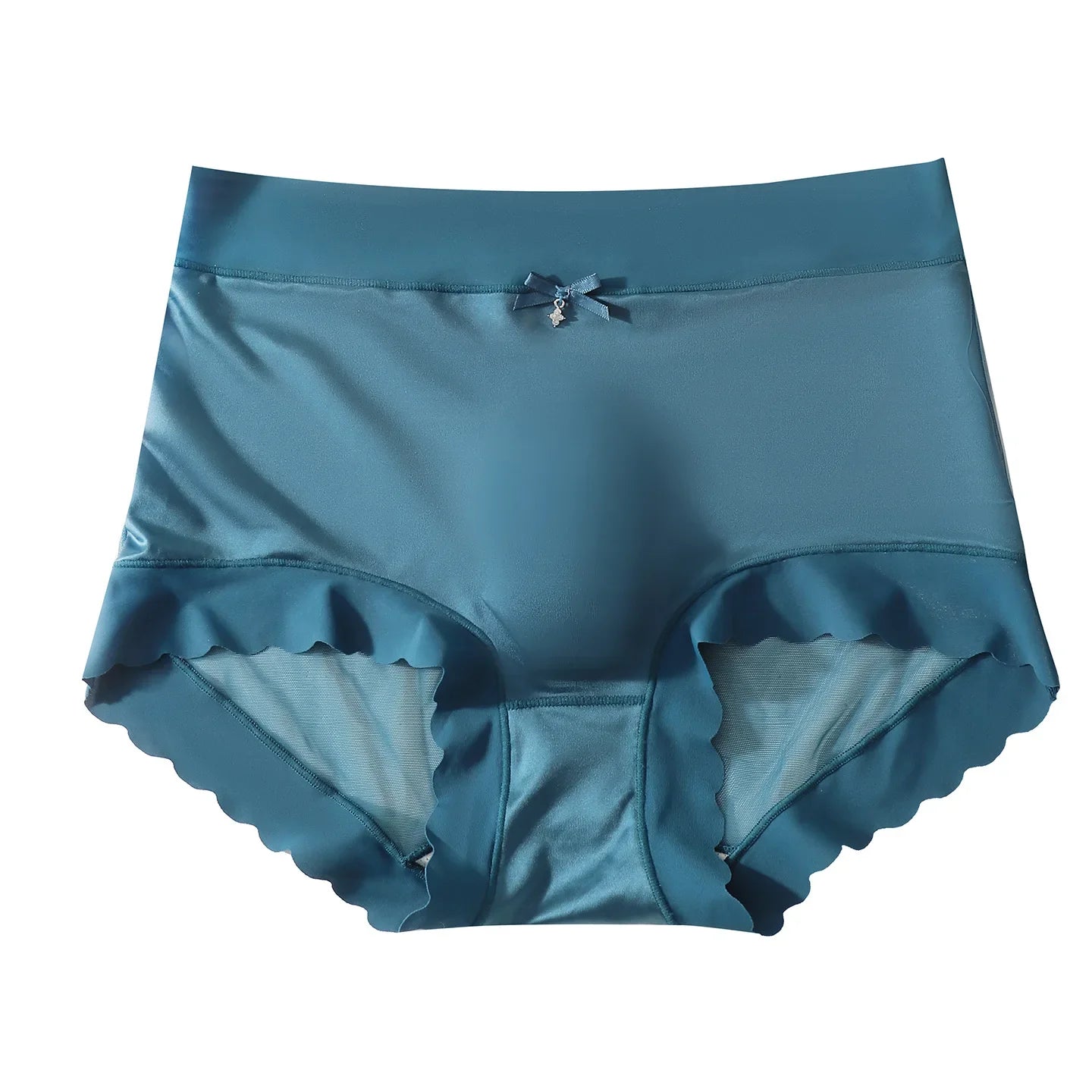 Men Male Ice Silk Seamless Capsule 3D Pouch Shape Thin Lightweight Sheer See Through Clothing Underpants Briefs Underwear