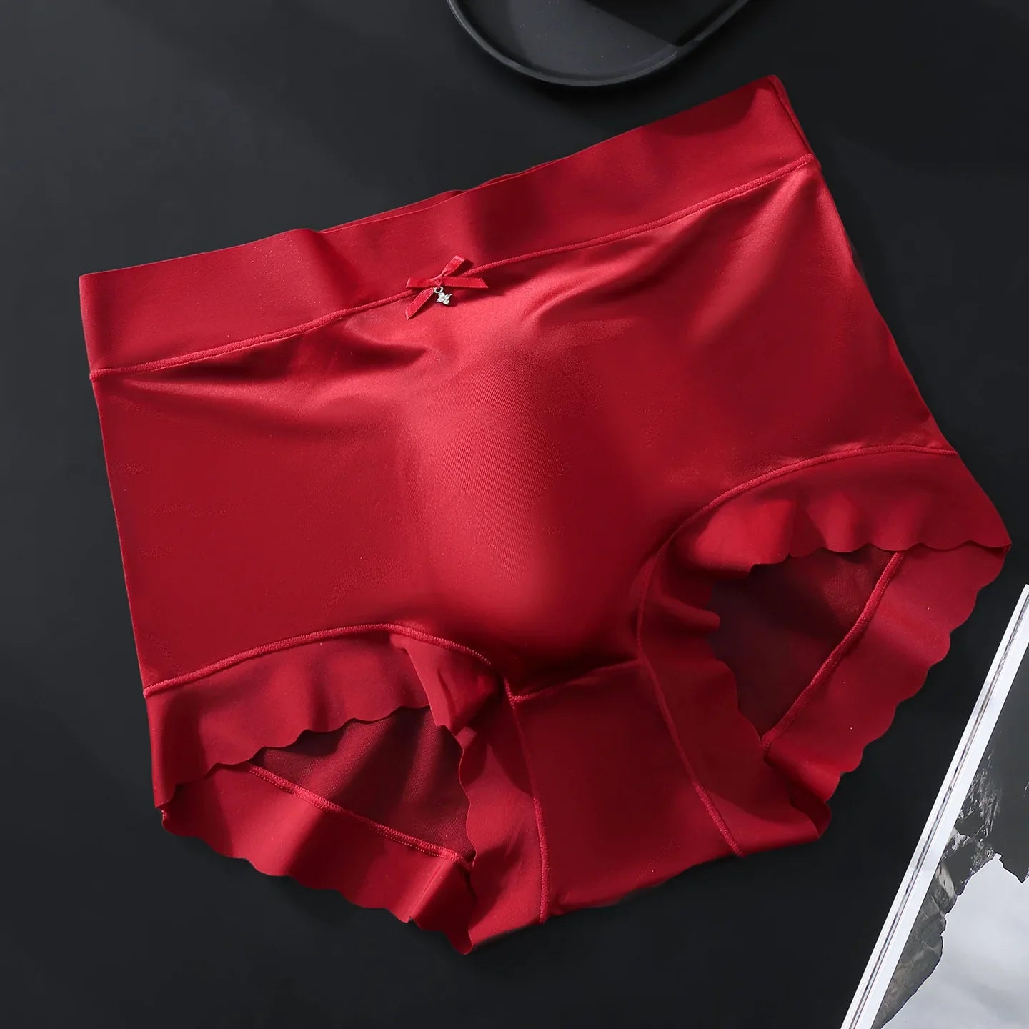 Men Male Ice Silk Seamless Capsule 3D Pouch Shape Thin Lightweight Sheer See Through Clothing Underpants Briefs Underwear