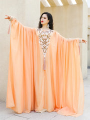 Design Fringe Belly Dance Robe Elegant Flowy Style Perfect