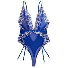 Erotic French Style Lace Strap Featuring Sensual See Through Alluring Exquisite Premium Attractive