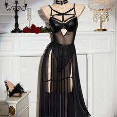 Mature Style See Through Mesh Nightwear Passionate Charm