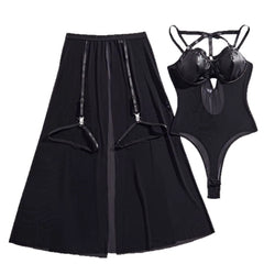 Mature Style See Through Mesh Nightwear Passionate Charm