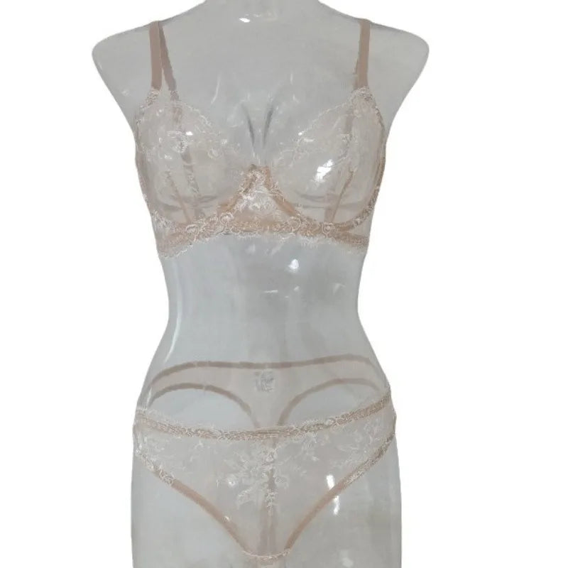 Mesh See Through Lace Bras Erotic Seductive Underwearss Clothingss Seductive Seduction Lingerie Set