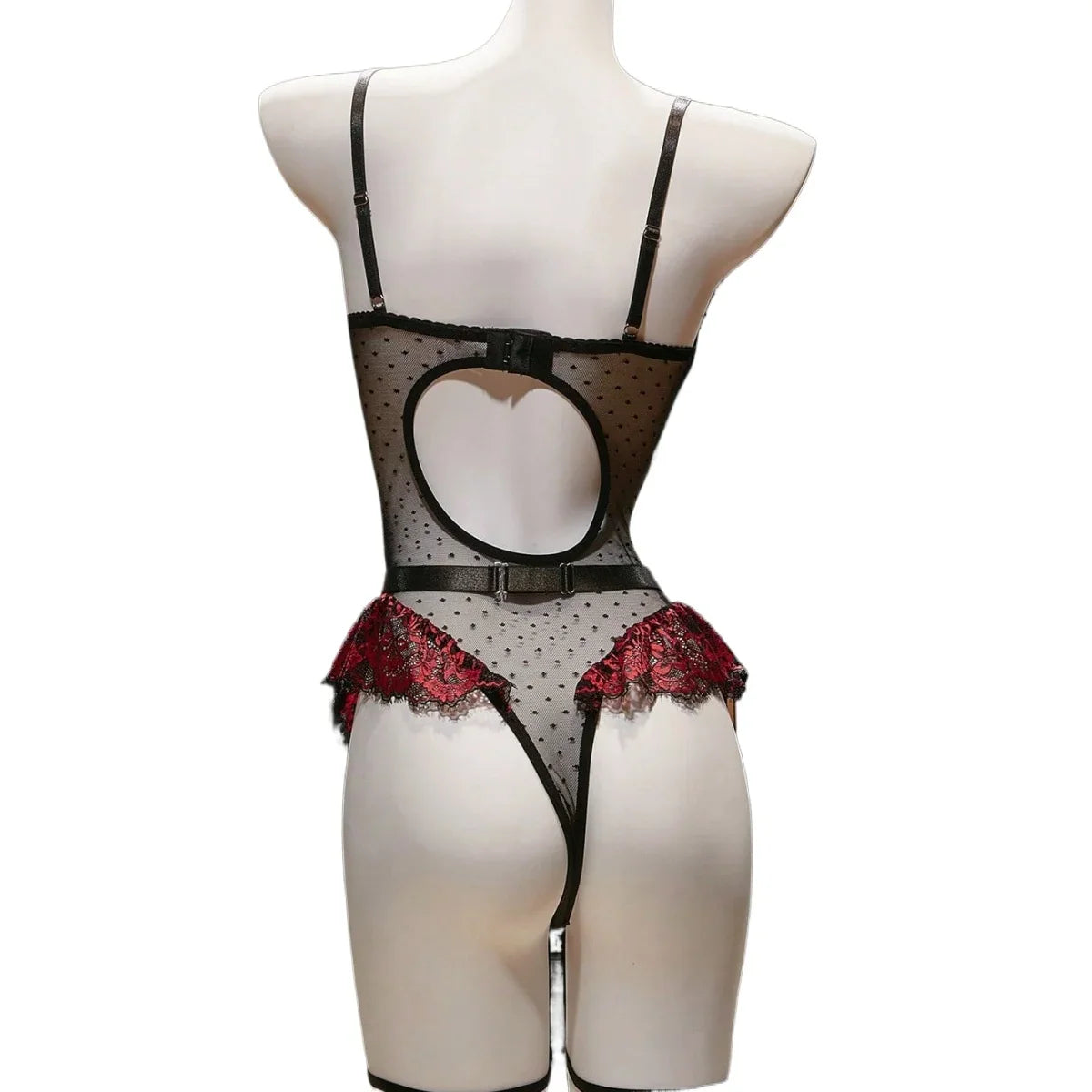 Erotic Lace Patchwork Featuring Sensual Slim Fit Design Alluring Charming Exquisite Sensual Lingerie