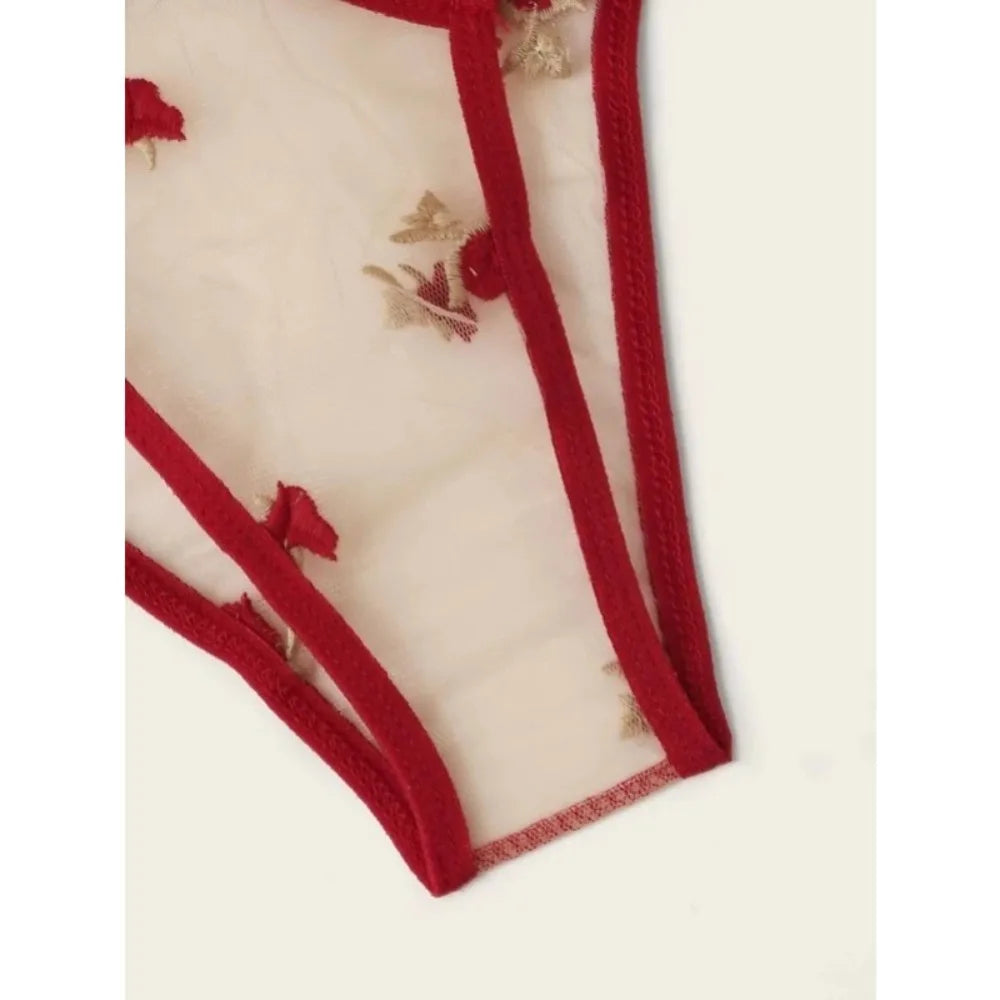 Heart Mesh Three Point