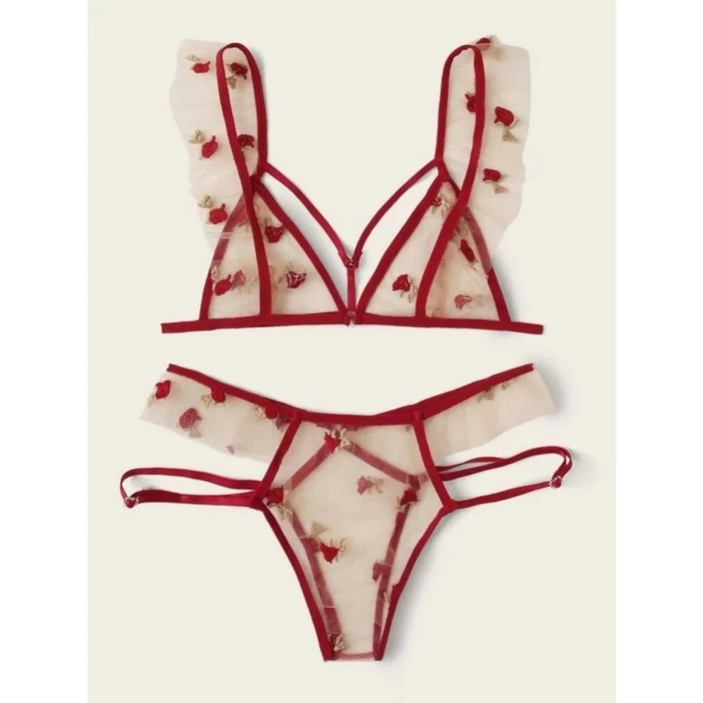 Heart Mesh Three Point