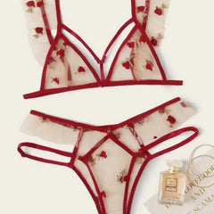 Heart Mesh Three Point