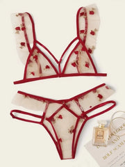 Heart Mesh Three Point