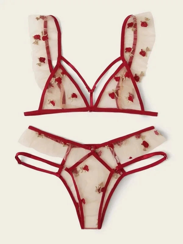 Heart Mesh Three Point