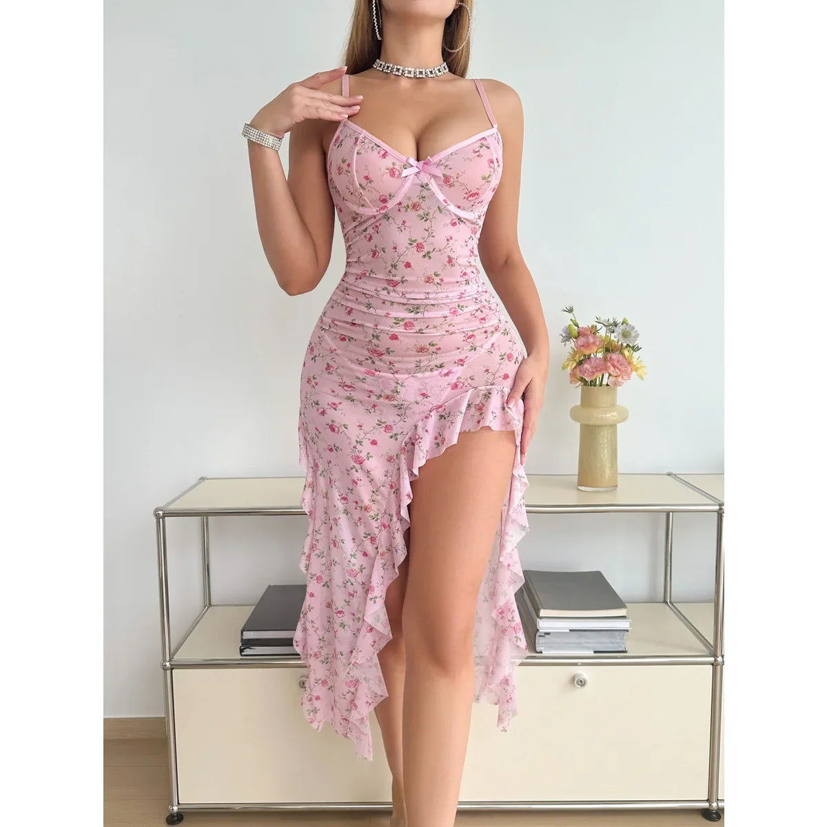 Western Floral Mesh Sling