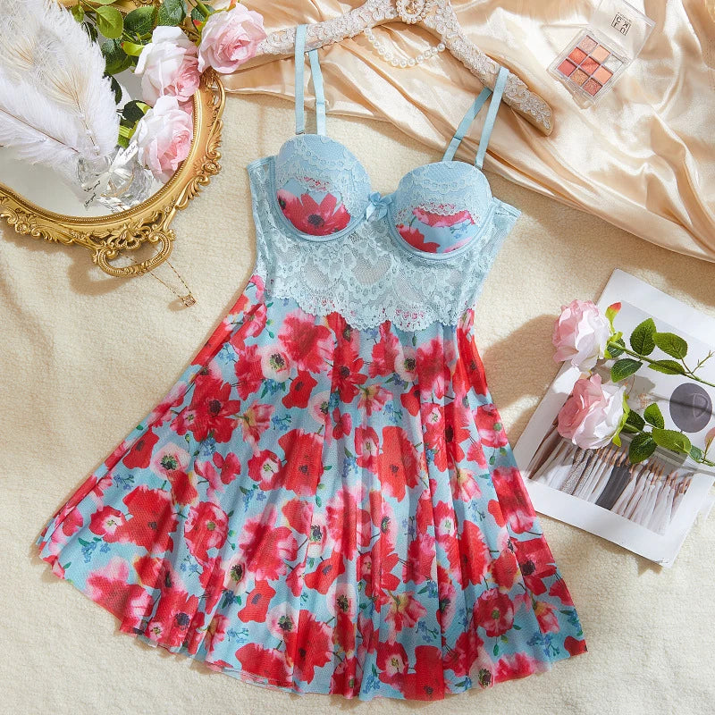 News Western Floral Printed