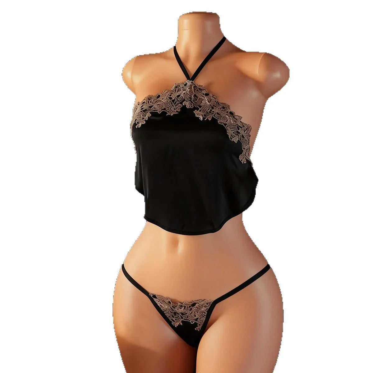 Plus Size Chinese Style Dudou Lace Up Underwear Backless Teddy Plus Size Lingerie Mesh Erotic Sets