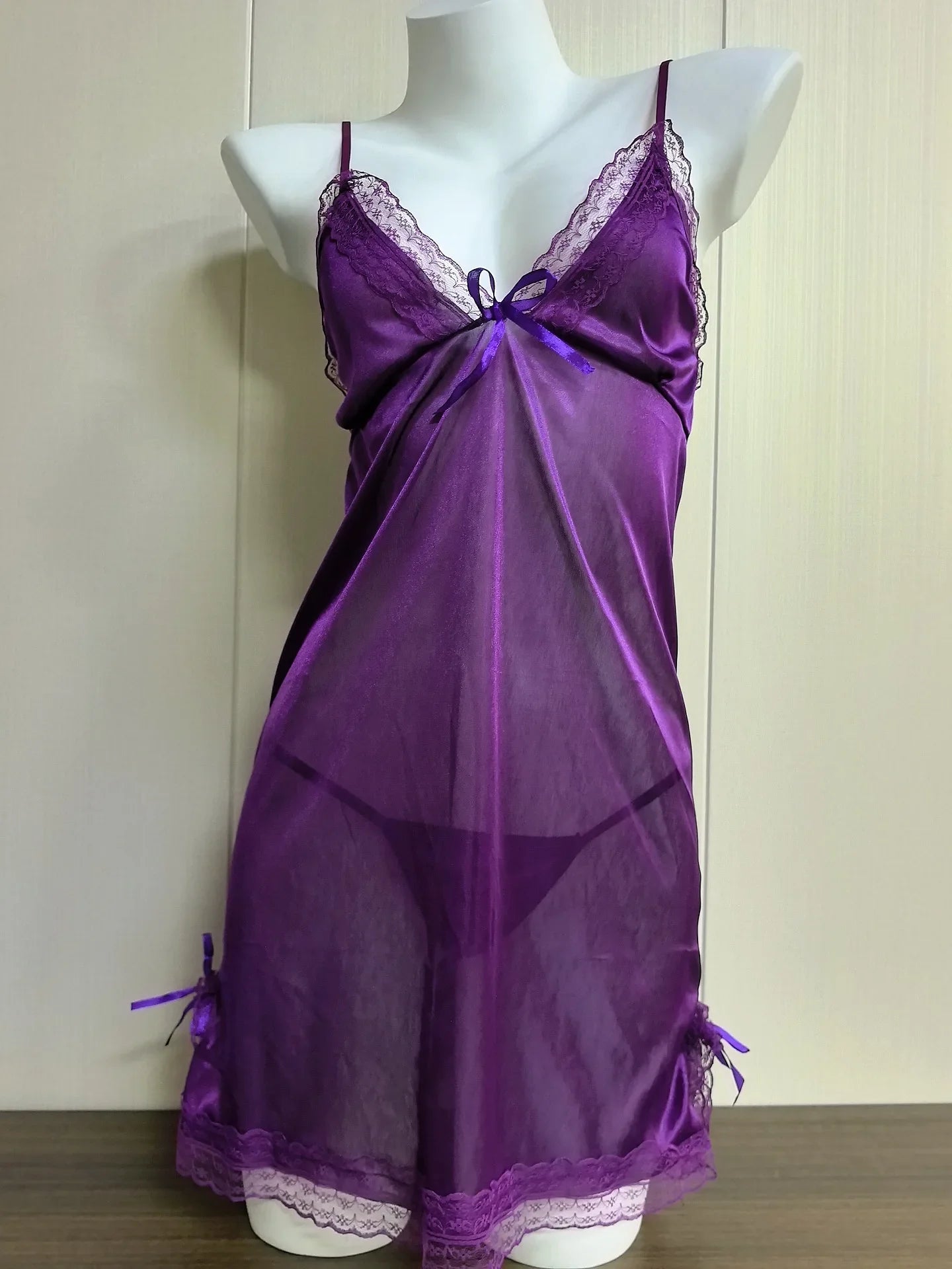 Plus Size Western Erotic Lingerie Erotic Nightgown Sling Nightwear