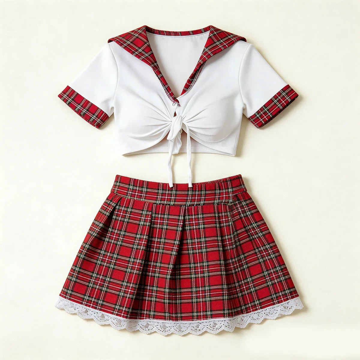 Plus Sizes Uniform Seduction Two Piece Style Cosplay Erotic