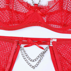 Bra And Panty set Exotic Costumes Sensual Transparent Lace Erotic Porn Goth Mesh Outfit and Briefs