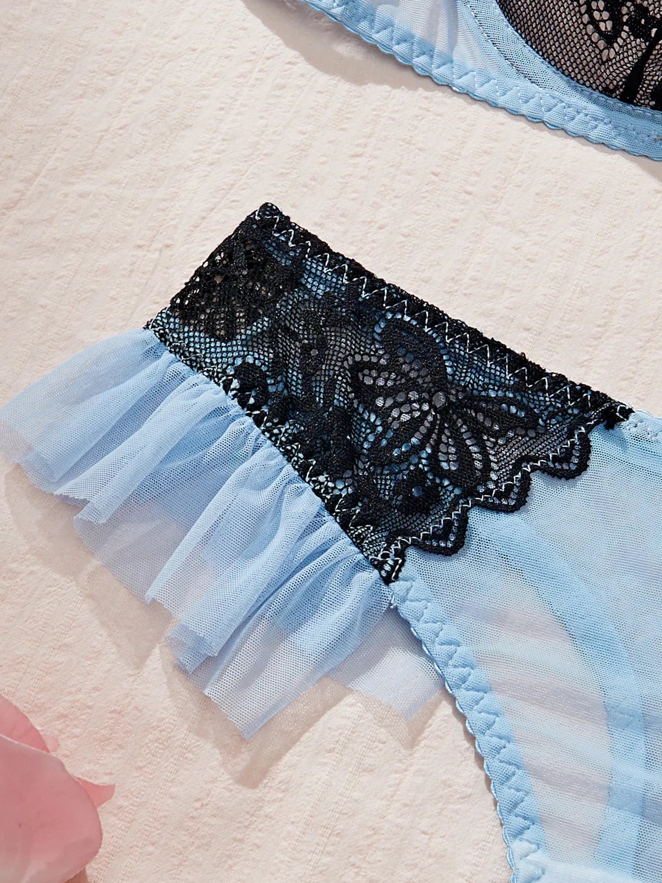 French Style Unlined Bra Lace Fresh