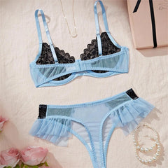 French Style Unlined Bra Lace Fresh