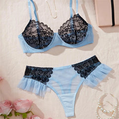 French Style Unlined Bra Lace Fresh