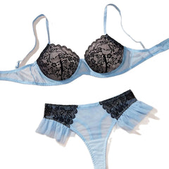 French Style Unlined Bra Lace Fresh