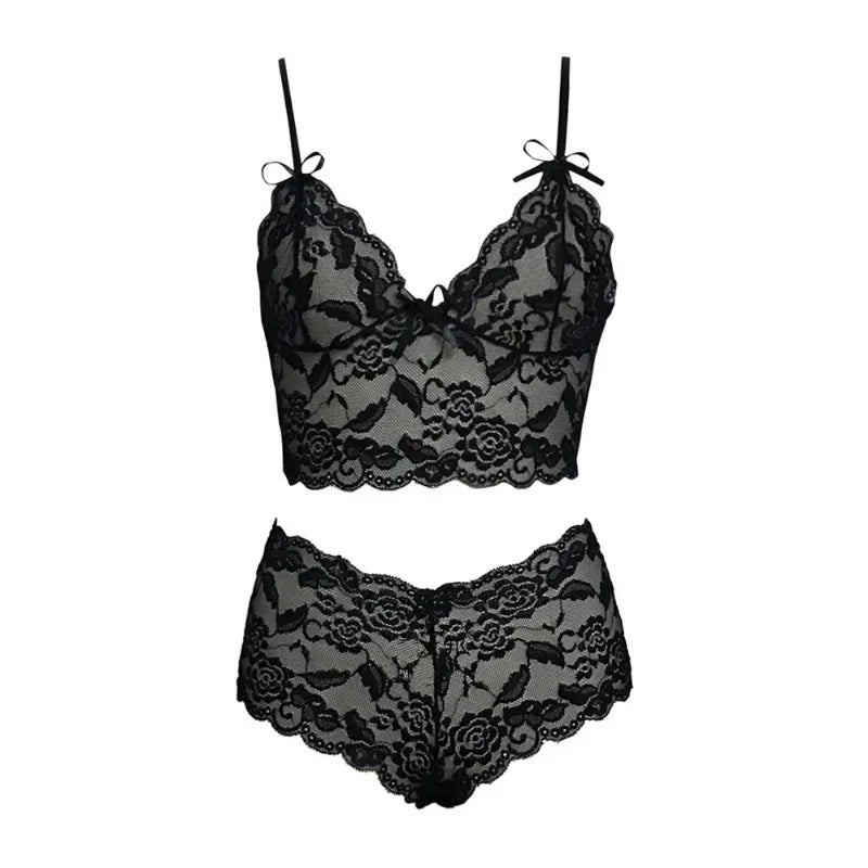 Lingerie Plus Size Underwear Print Lingerie Nightdress Lenceria Pack Erotic Costume