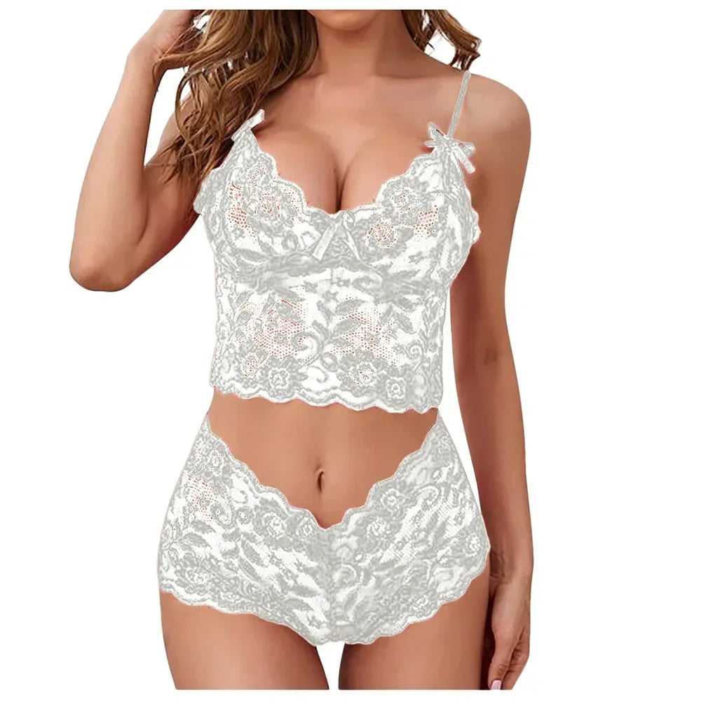 Lingerie Plus Size Underwear Print Lingerie Nightdress Lenceria Pack Erotic Costume
