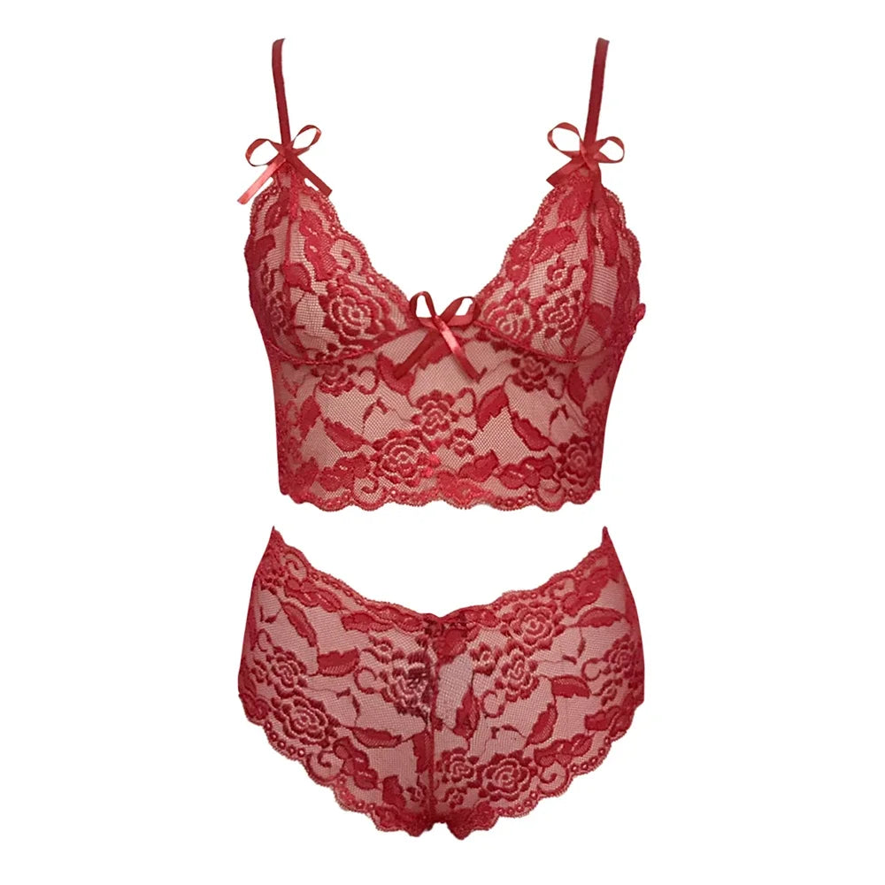 Lingerie Plus Size Underwear Print Lingerie Nightdress Lenceria Pack Erotic Costume