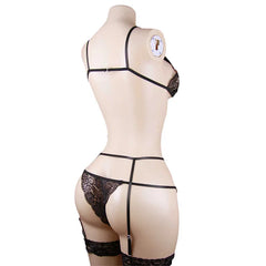 Three Point Bra Panties Lace