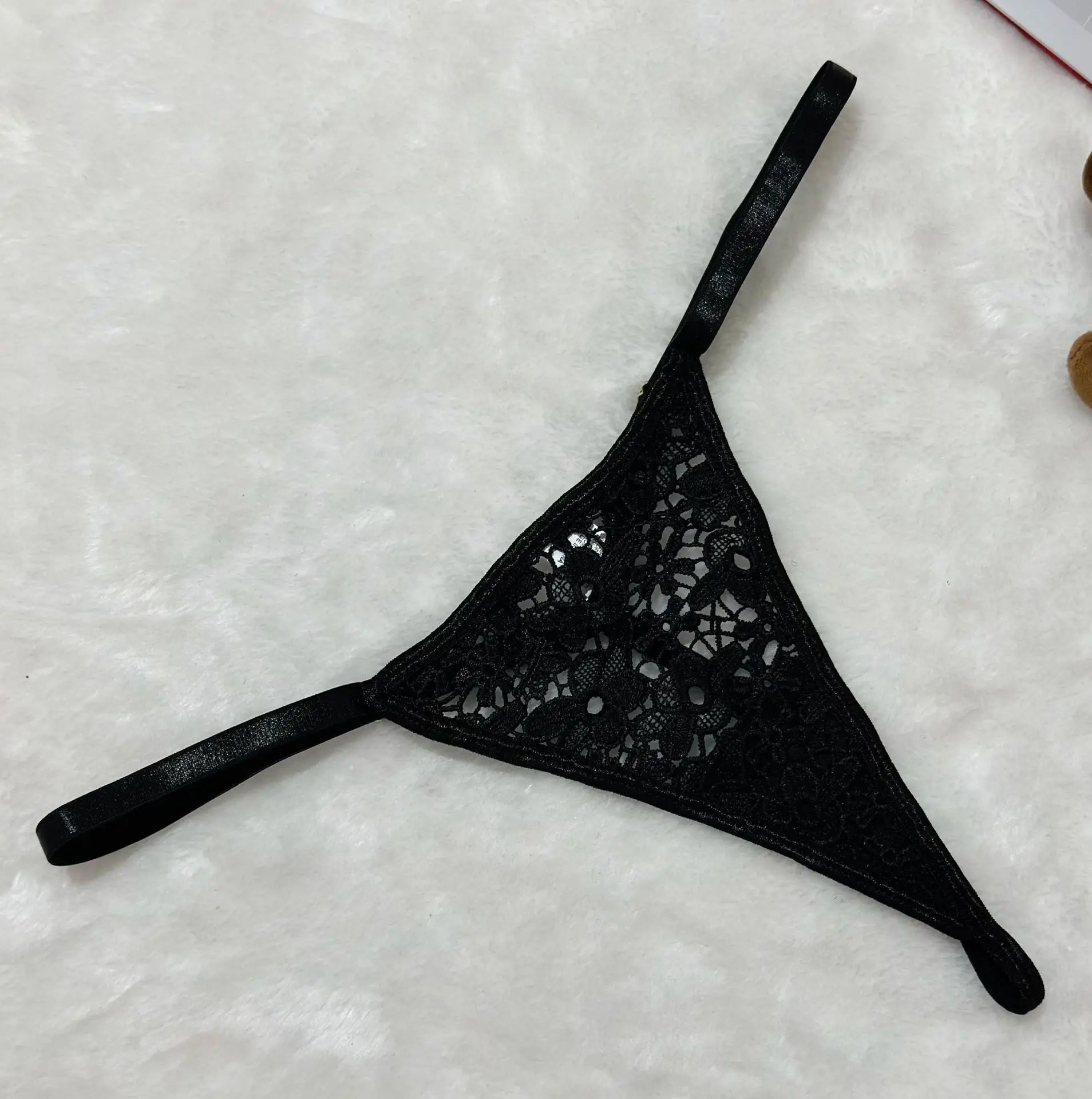 Western Black Lace Hollow Out 3D Bra