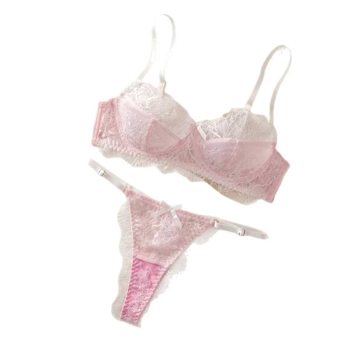 Western Lace Printed Transparent Bra Pantyss Erotic Seductive Underwearss Clothings Seduction Lingerie Set
