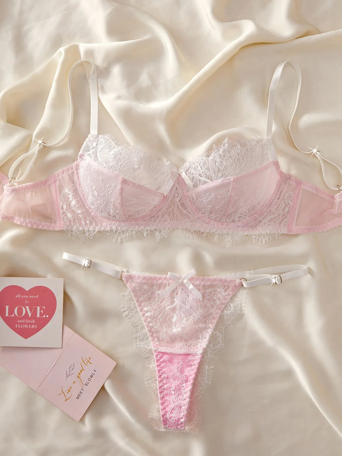 Western Lace Printed Transparent Bra Pantyss Erotic Seductive Underwearss Clothings Seduction Lingerie Set