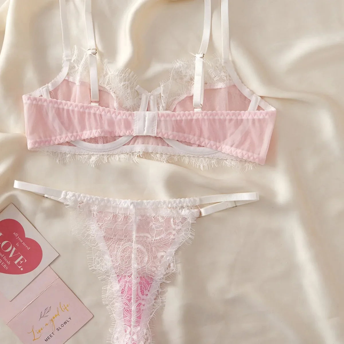 Western Lace Printed Transparent Bra Pantyss Erotic Seductive Underwearss Clothings Seduction Lingerie Set