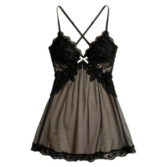 Western See Through Lace Suspender